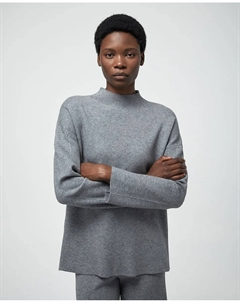 Джемпер с воротником Перкинс, серый Сфера