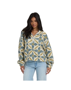 Женская флисовая кофта All The Time Sherpa, мультиколор Billabong