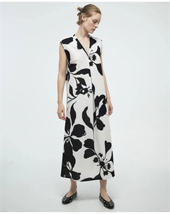 Основное платье из льна, черный Сфера