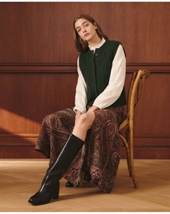 Женский однотонный пуловер, зеленый Lloyd's