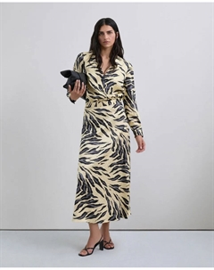 Миди-юбка с животным принтом, мультиколор Scalpers