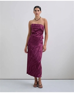 Миди-юбка с жаккардом, фиолетовый Scalpers