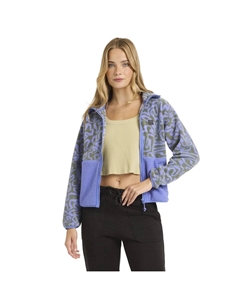 Женская флисовая кофта Rock Jetty с высоким воротником, мультиколор Billabong