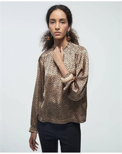 Базовая блузка, коричневый Сфера