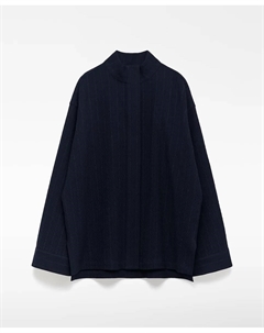 Женская свободная рубашка в полоску, темно-синий Adolfo dominguez