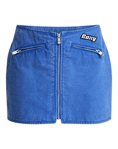 Женская мини-юбка в байкерском стиле Chloe Kim, фиолетовый Roxy