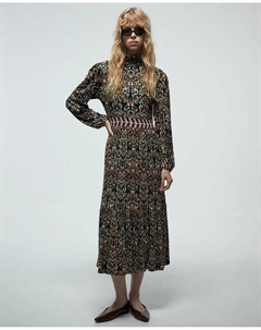 Платье-лебедь, синий Сфера