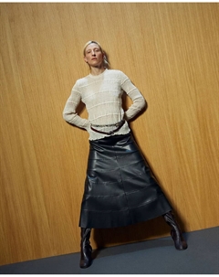 Юбка с разрезами, черный Сфера