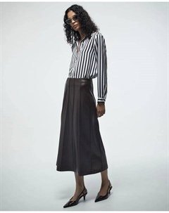 Сатиновая рубашка, темно-синий Сфера