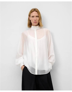 Широкая полупрозрачная женская рубашка, белый Adolfo dominguez