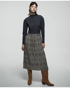 Смешанное комбинированное платье, серый Сфера