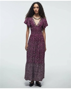 Платье с летящими зеркалами, красный Сфера