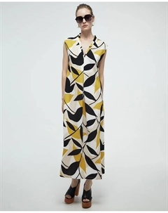 Основное платье из льна, желтый Сфера