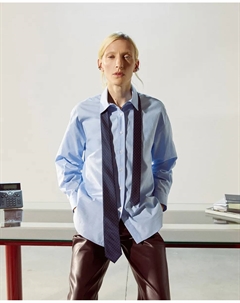 Рубашка оксфорд, синий Сфера