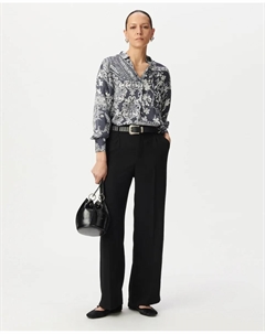 Женская рубашка с длинным рукавом, индиго Ikks