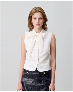 Рубашка без рукавов для женщин, белый Claudie pierlot
