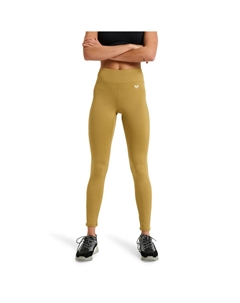 Женские технические леггинсы Waves Of Warmth, горчичный Roxy