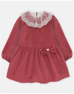 Бархатное красное платье для малыша Martin aranda