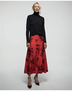 Вышитая юбка, красный Сфера