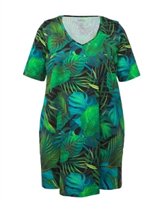 Футболка Long, цвет erbsengrün Ulla popken