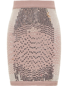 Юбка до колена Strick, лиловый Mymo at night