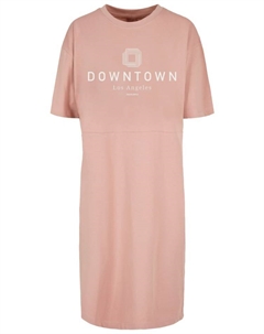 Короткое платье Oversize Kleid Downtown LA, цвет duskrose F4nt4stic