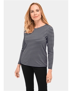 Рубашка Ringelshirt, цвет marine/grau Goldner