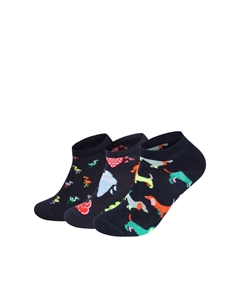 Носки 3 Pack Low Ice Cream Flamingo Puppy Love Socks, цвет multi_coloured Happy socks
