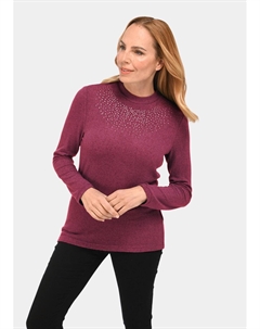 Рубашка Strickshirt, цвет himbeere/melange Goldner