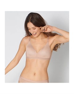 Бюстгальтер с косточками, бежевый Sloggi