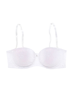 Бюстгальтер пуш ап, белый Lascana