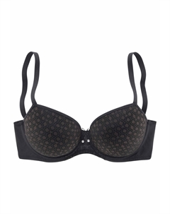 Бюстгальтер с косточками Schalen BH, черный Lascana