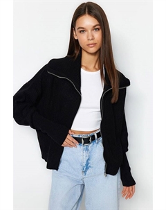 Кардиган, черный Trendyol