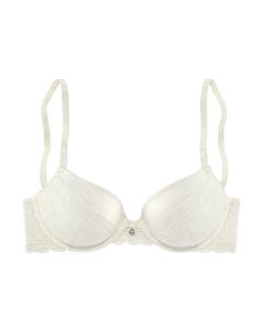 Бюстгальтер пуш ап, кремовый S.oliver