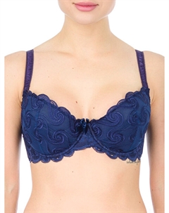 Бюстгальтер пуш ап Bilbao, темно синий Valea