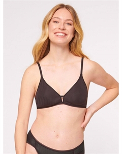 Бюстгальтер без косточек, черный Sloggi