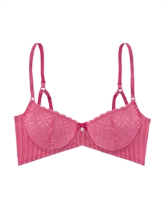 Бюстгальтер с косточками, розовый S.oliver