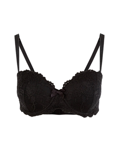 Бюстгальтер балконет Balconnet BH, черный Vivance