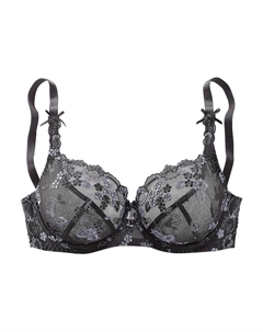 Бюстгальтер с косточками, синий Lascana