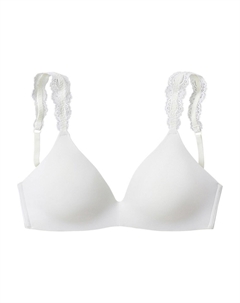 Бюстгальтер пуш ап, кремовый Lascana