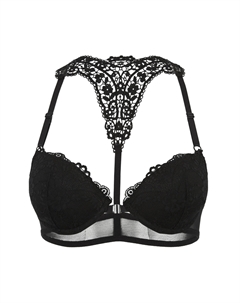 Бюстгальтер пуш ап, черный Lascana