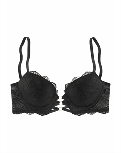 Бюстгальтер пуш ап, черный Lascana