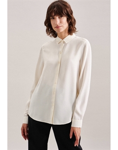 Блуза Hemd Regular, экрю Seidensticker