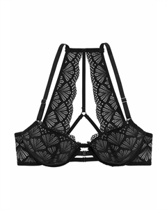 Бюстгальтер пуш ап, черный Lascana