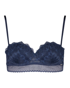 Бюстгальтер балконет Elise, темно синий S.oliver