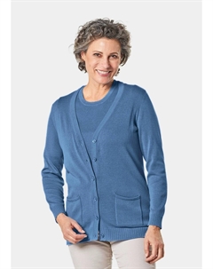 Кардиган Twinset, цвет jeansblau Goldner