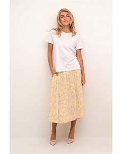 Юбка до колена, цвет gelb/rosa Kaffe