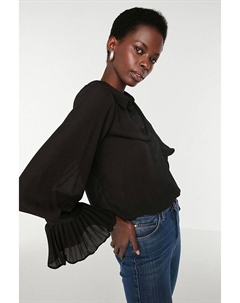 Блуза, черный Trendyol