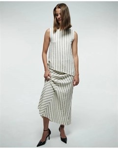 Фактурная юбка, белый Сфера