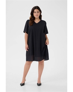 Платье до колена, глубокий черный Kaffe curve